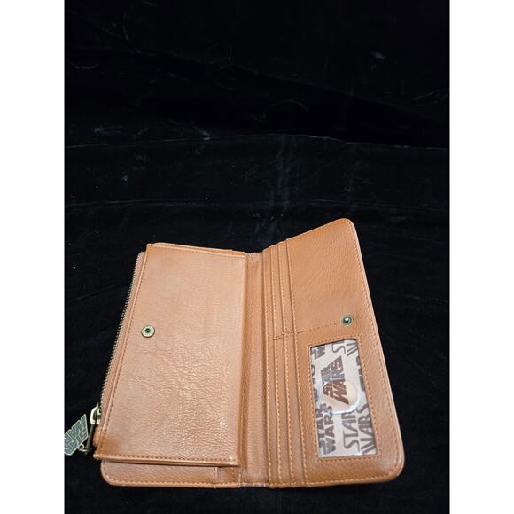 Loungefly x Star Wars Cantina Scene Long Wallet w/Charm Zipper Pull- EUC - Picture 4 of 6